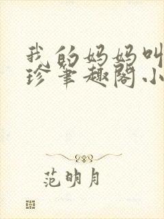 我的妈妈叫黄淑珍笔趣阁小说