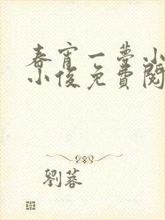 春宵一梦小说王小俊免费阅读全文
