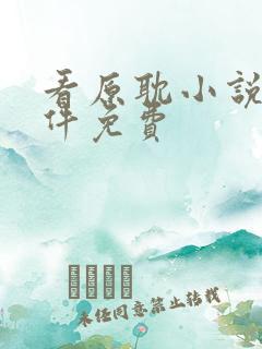 看原耽小说的软件免费