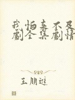 我怕来不及电视剧全集剧情介绍