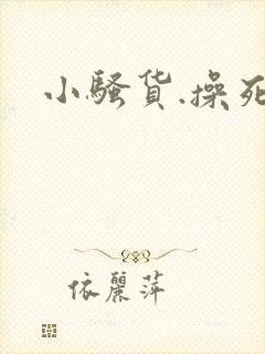 小骚货.操死你