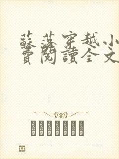苏落穿越小说免费阅读全文