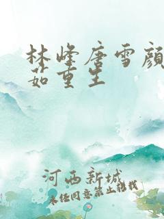林峰唐雪颜刘艳茹重生