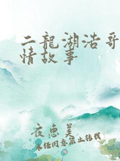 二龙湖浩哥之爱情故事