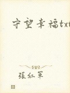 守望幸福txt