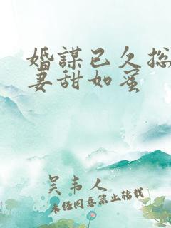 婚谋已久总裁宠妻甜如蜜