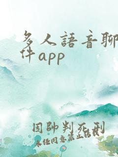 多人语音聊天软件app