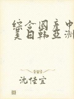 综合国产中文欧美日韩亚洲中字