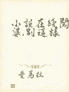 小说在线阅读老婆,别这样