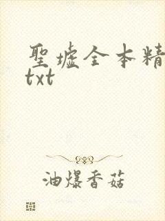 圣墟全本精校版txt