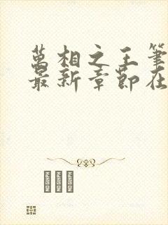 万相之王笔趣阁最新章节在线阅读