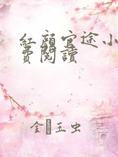 红颜官途小说免费阅读