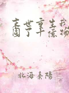 末世重生我嗷嗷囤了十亿物资