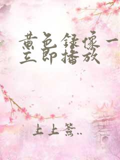 黄色录像一级片立即播放