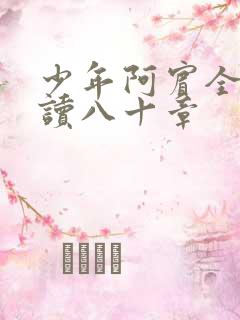 少年阿宾全文阅读八十章