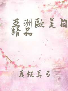 亚洲欧美日韩非精品