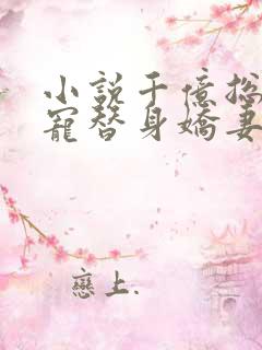 小说千亿总裁独宠替身娇妻
