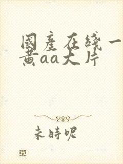 国产在线一级特黄aa大片