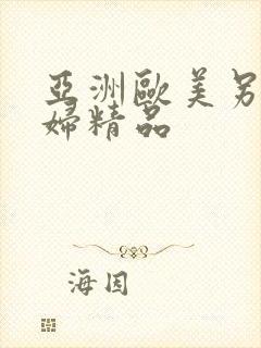 亚洲欧美另类少妇精品