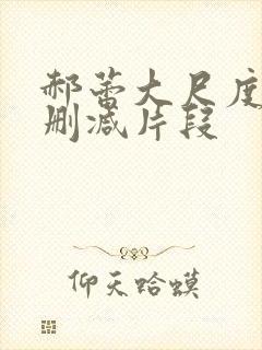 郝蕾大尺度床戏删减片段