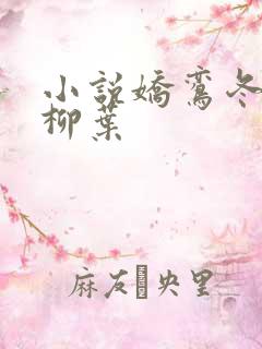 小说娇鸾冬天的柳叶
