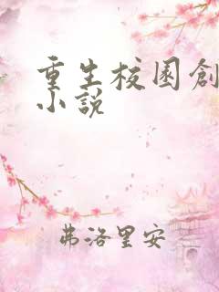 重生校园创业类小说
