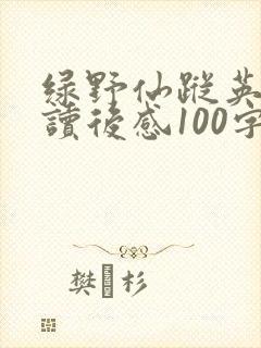 绿野仙踪英文版读后感100字