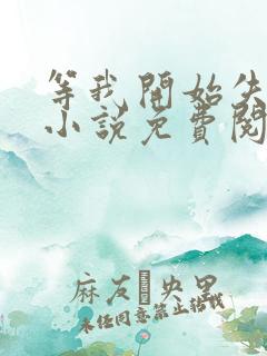 等我开始失去你小说免费阅读