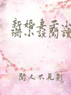 新婚妻子小说芷珊小说阅读