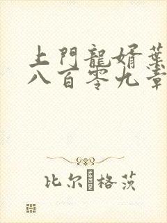 上门龙婿叶辰第八百零九章