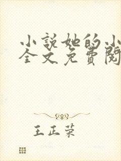 小说她的小梨涡全文免费阅读免费