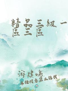 精品三级一区二区三区