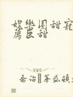 娱乐圈甜宠文推荐巨甜