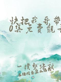 快把我哥带走30集免费观看完整版
