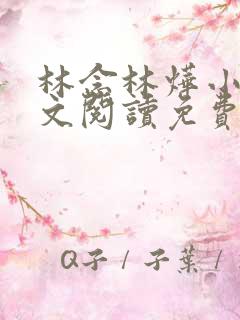 林念林烨小说全文阅读免费