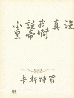 小说我真没想当皇帝啊