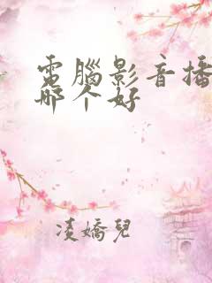 电脑影音播放器哪个好