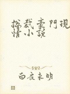 总裁豪门现代言情小说