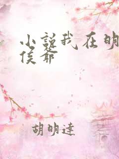 小说我在明朝当侯爷