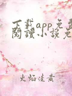 下载app免费阅读小说免费