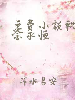 免费小说软件一念永恒