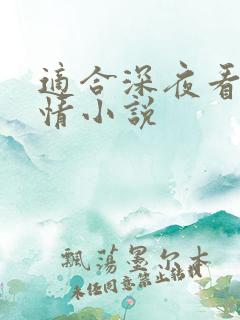 适合深夜看的言情小说