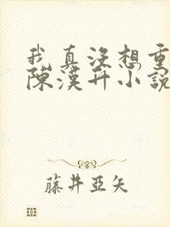 我真没想重生啊陈汉升小说完全版