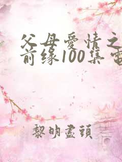 父母爱情之再续前缘100集电视剧