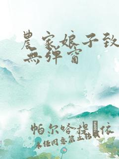 农家娘子致富记 无弹窗