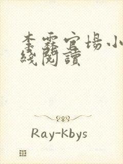 李霖官场小说在线阅读