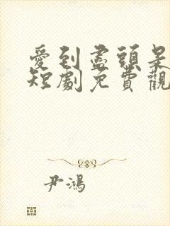 爱到尽头是荒芜短剧免费观看全集