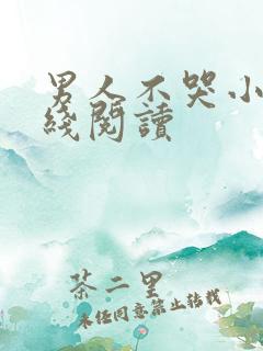 男人不哭小说在线阅读