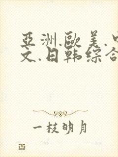 亚洲.欧美.中文.日韩综合