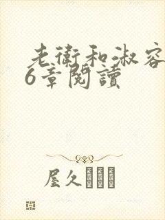 老卫和淑容的66章阅读